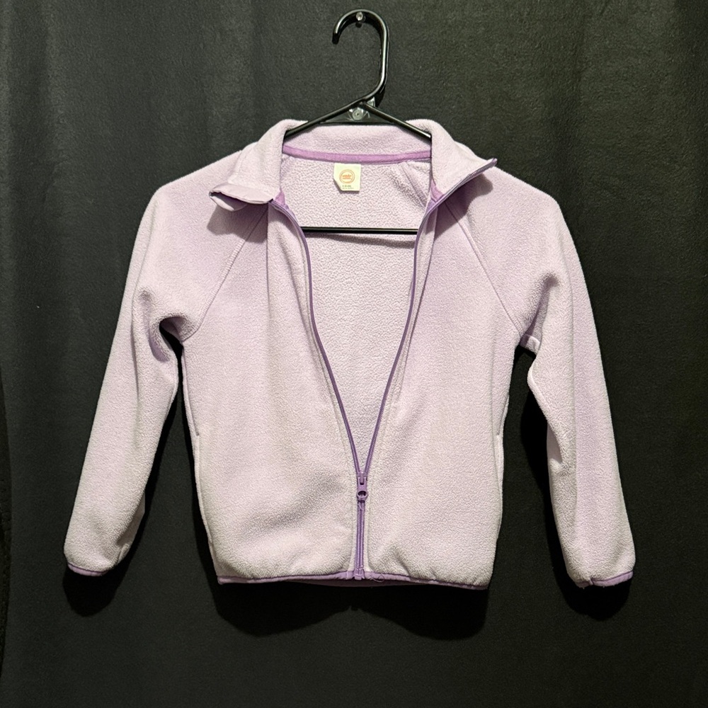 Wonder Nation Lavender Fleece Jacket